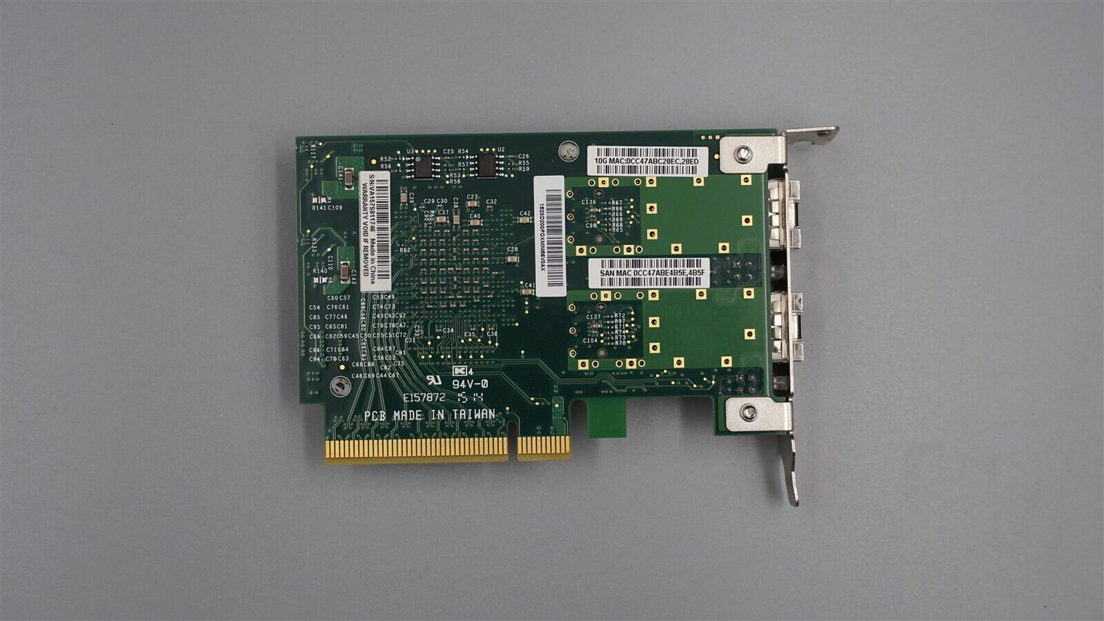 AOC-STGN-I2S R2.0 SUPERMICRO DUAL PROTS 10GBE ETHERNET ADAPTER X520 LOW PROFLIE