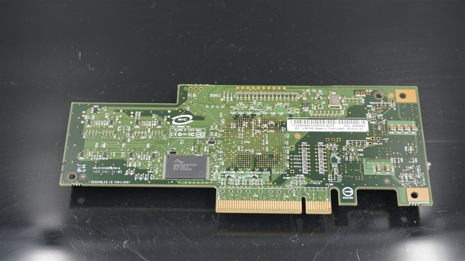 44E8690 IBM ServeRAID BR10i PCI-e 8.0 SAS Controller Card L3-25116-01 NO Bracket