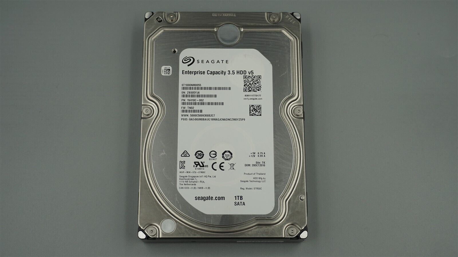 ST1000NM0055 SEAGATE 1V410C-002 1TB 3.5" SATA HARD DRIVE PC DESKTOP