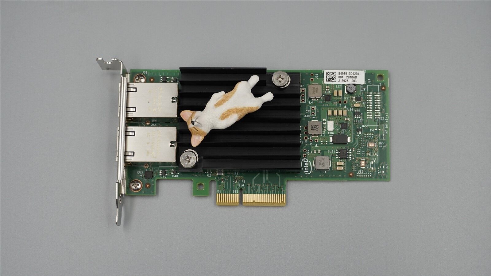 HWWN0 DELL INTEL X550-T2 10GB DUAL PORT NETWORK ADAPTER PCIe RJ45 LOW PROFILE