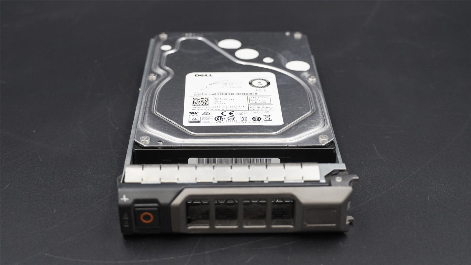 12GYY DELL MG03SCA400 4TB 7200RPM LFF 3.5" SAS ENTERPRISE HARD DRIVE 012GYY