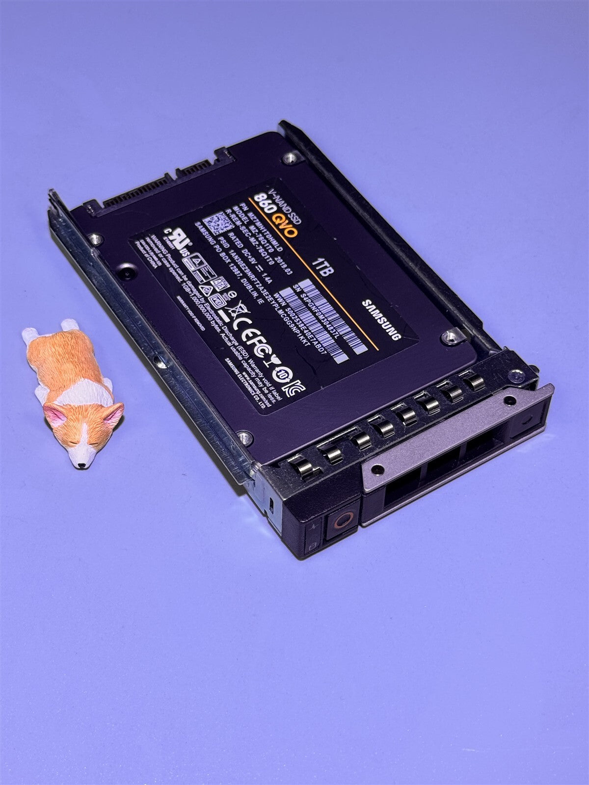 MZ-76Q1T0 SAMSUNG 1TB 6Gbps 860 QVO SATA III 2.5" SSD POWEREDGE R640 R740 R740XD