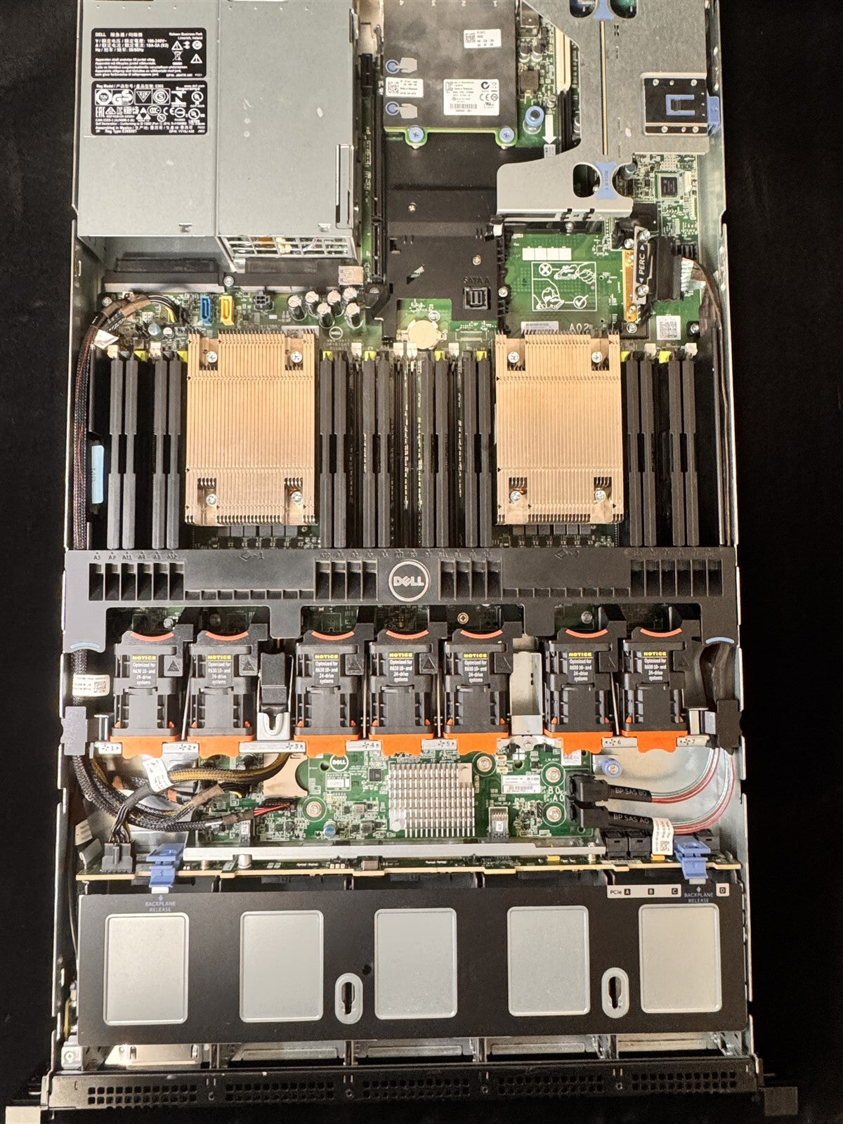 DELL POWEREDGE R630 10SFF 2x 14 CORE E5-2680v4 2.4GHz 16GB RAM H730 NO HDD