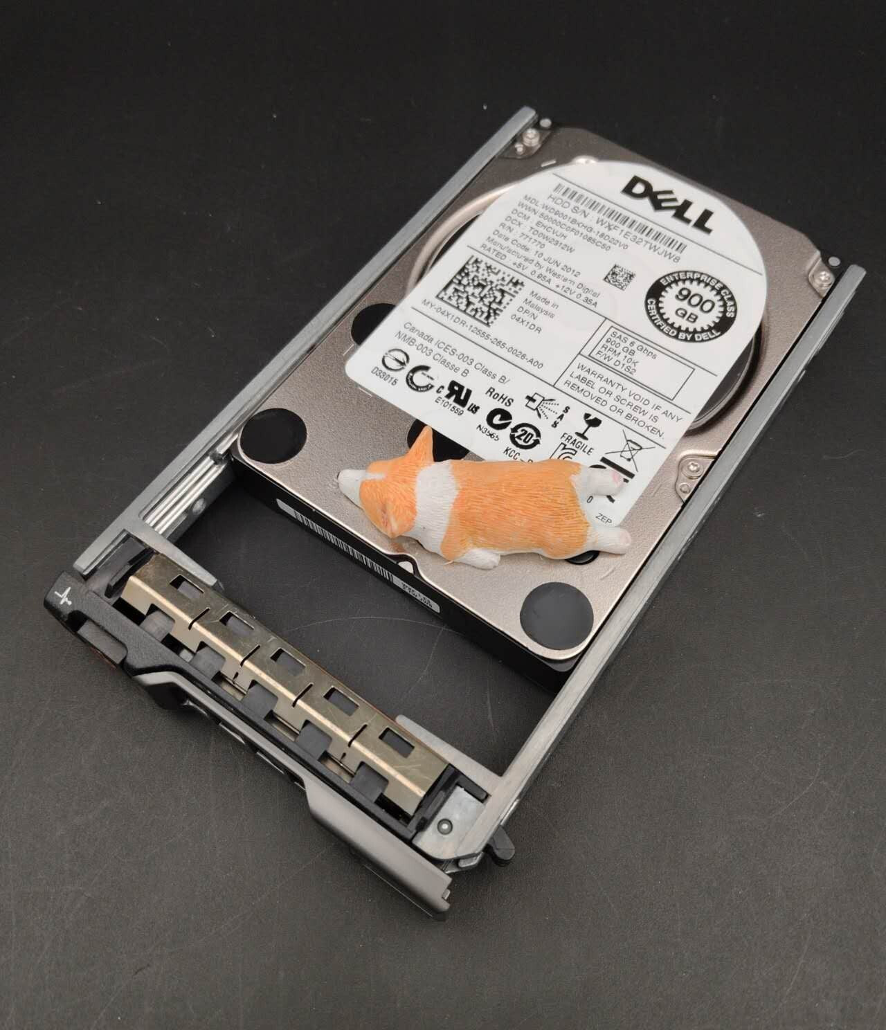 4X1DR 04X1DR WD9001BKHG DELL 900GB 10K 6G SAS 2.5" SFF ENTERPRISE HARD DRIVE