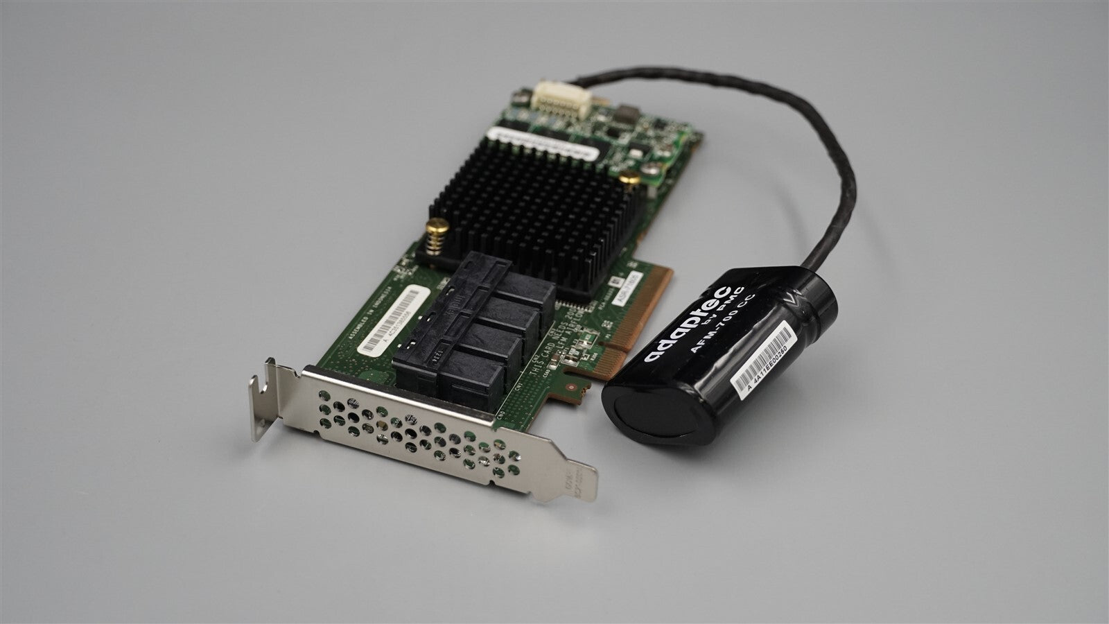 ASR-71605 ADAPTEC 16-PORT 6GB SAS/SATA PCIE RAID CONTROLLER BATTERY LOW PROGILE