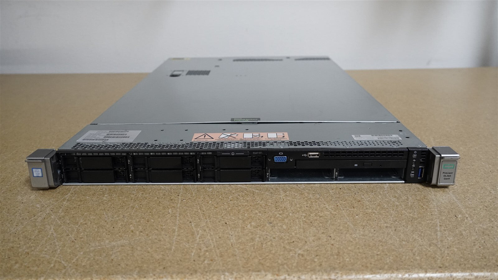 HP ProLiant DL360 Gen9 G9 8SFF 2x 10 CORE E5-2640v4 2.4GHz 32GB RAM 1x 600GB SAS