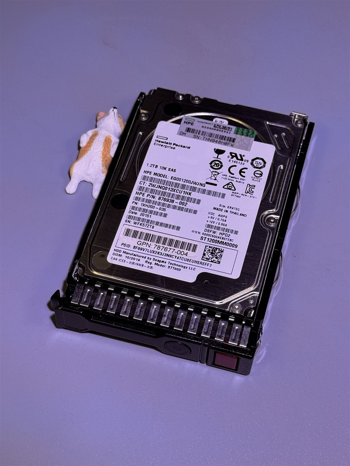872497-B21 HPE 1.2TB 10K 12Gbps 2.5 SAS 876938-002 787677-004 ST1200MM0009 HARD