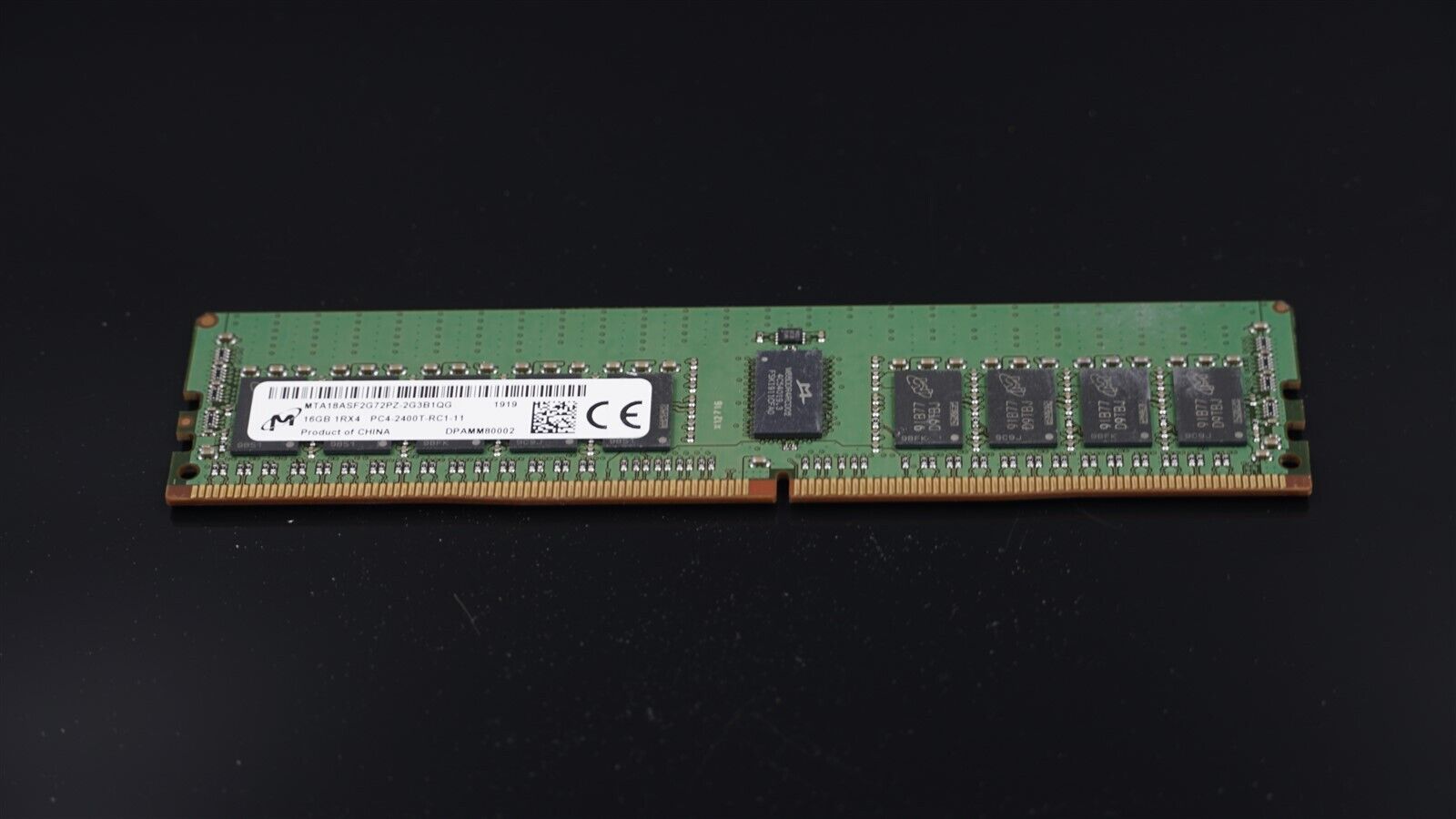 MTA18ASF2G72PZ-2G3B MICRON 16GB (1X16GB) 1RX4 PC4-2400T DDR4 SERVER MEMORY