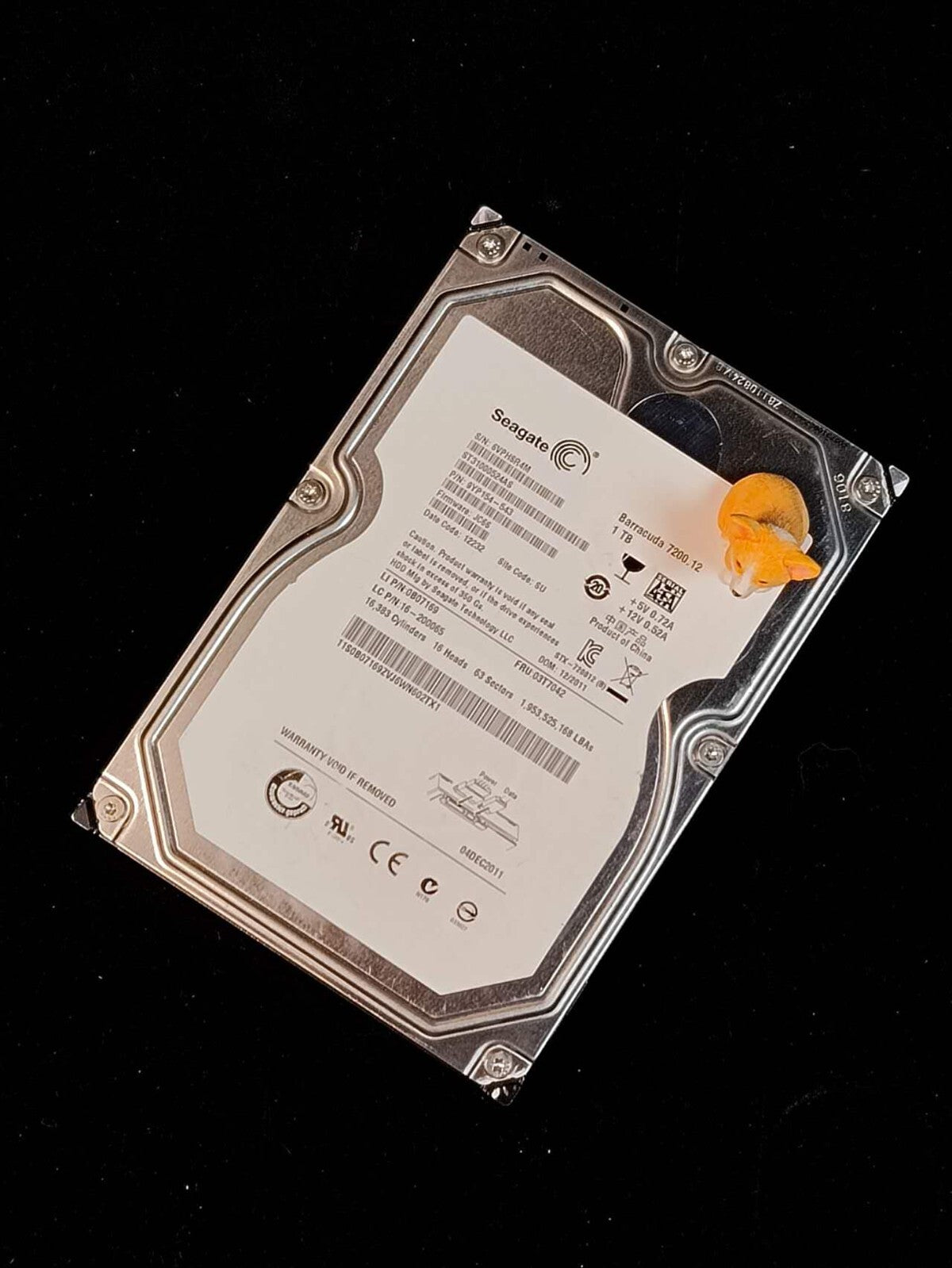 ST31000524AS SEAGATE BARRACUDA 1TB 7.2K 6G SATA 3.5" LFF INTERNAL HDD