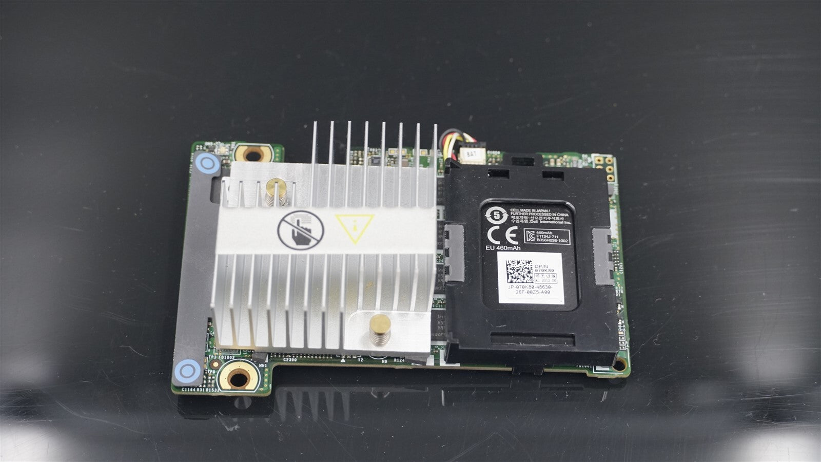 DELL 5CT6D 05CT6D POWEREDGE PERC H710 MINI RAID CONTROLLER 6GB W/BATTERY 0MCR5X