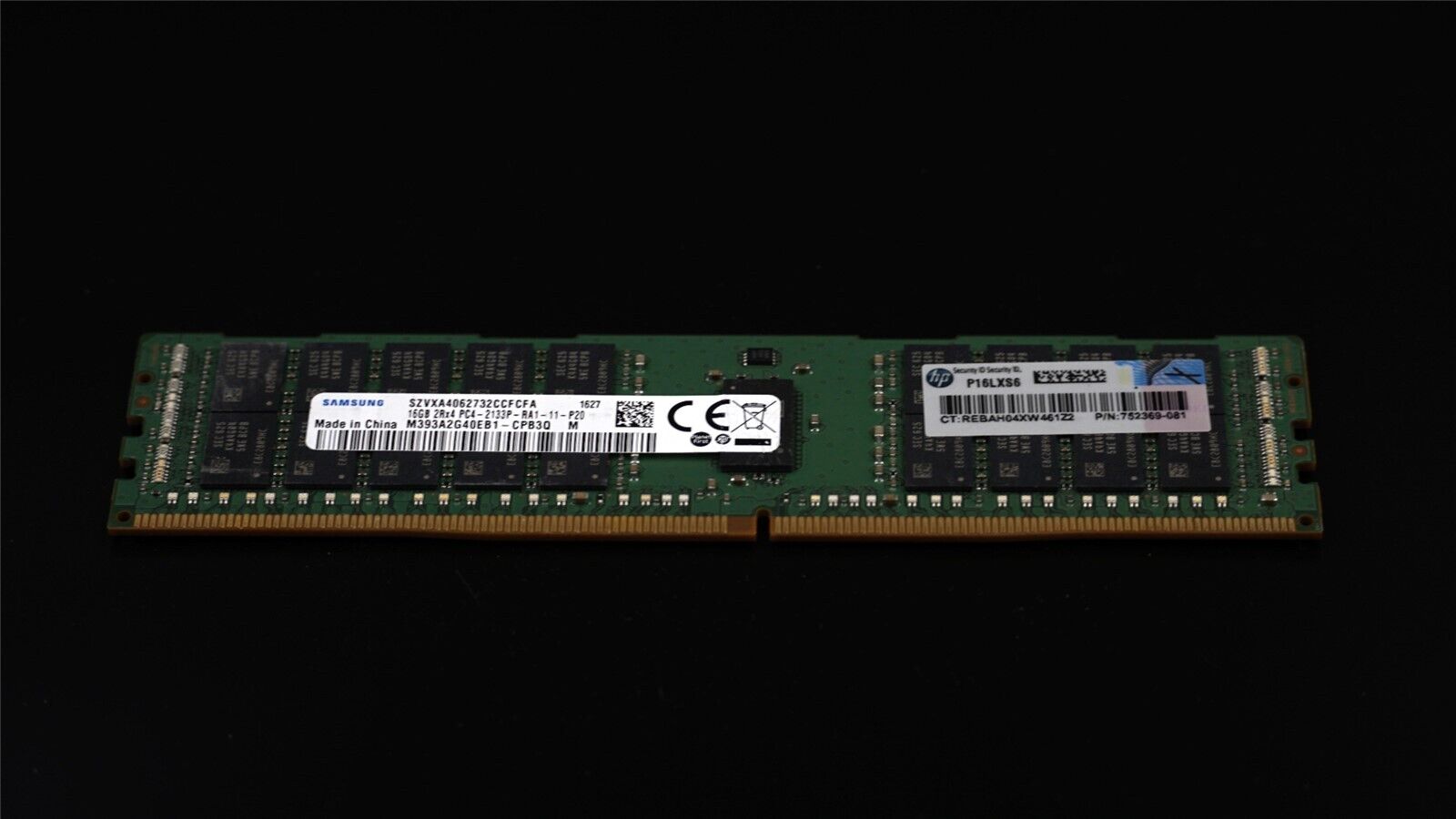 M393A2G40EB1-CPB SAMSUNG 16GB (1X16GB) 2RX4 PC4-2133P DDR4 Server Memory