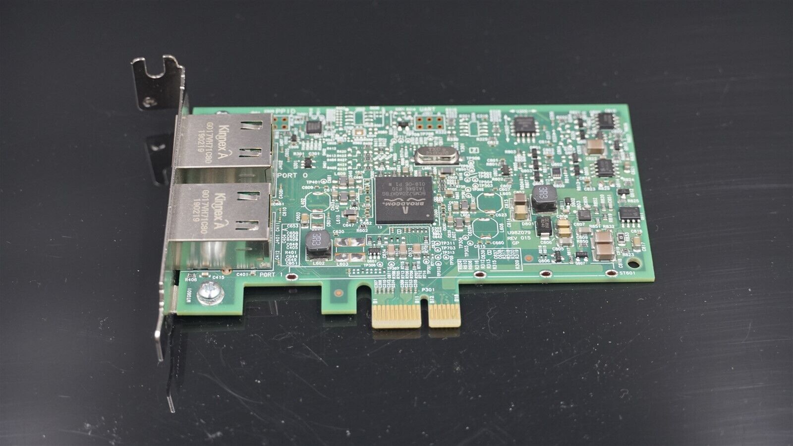 DELL 557M9 BOARDCOM 5720 2-PORT 1GB PCI-E NETWORK INTERFACE ADAPTER LOW PROFILE