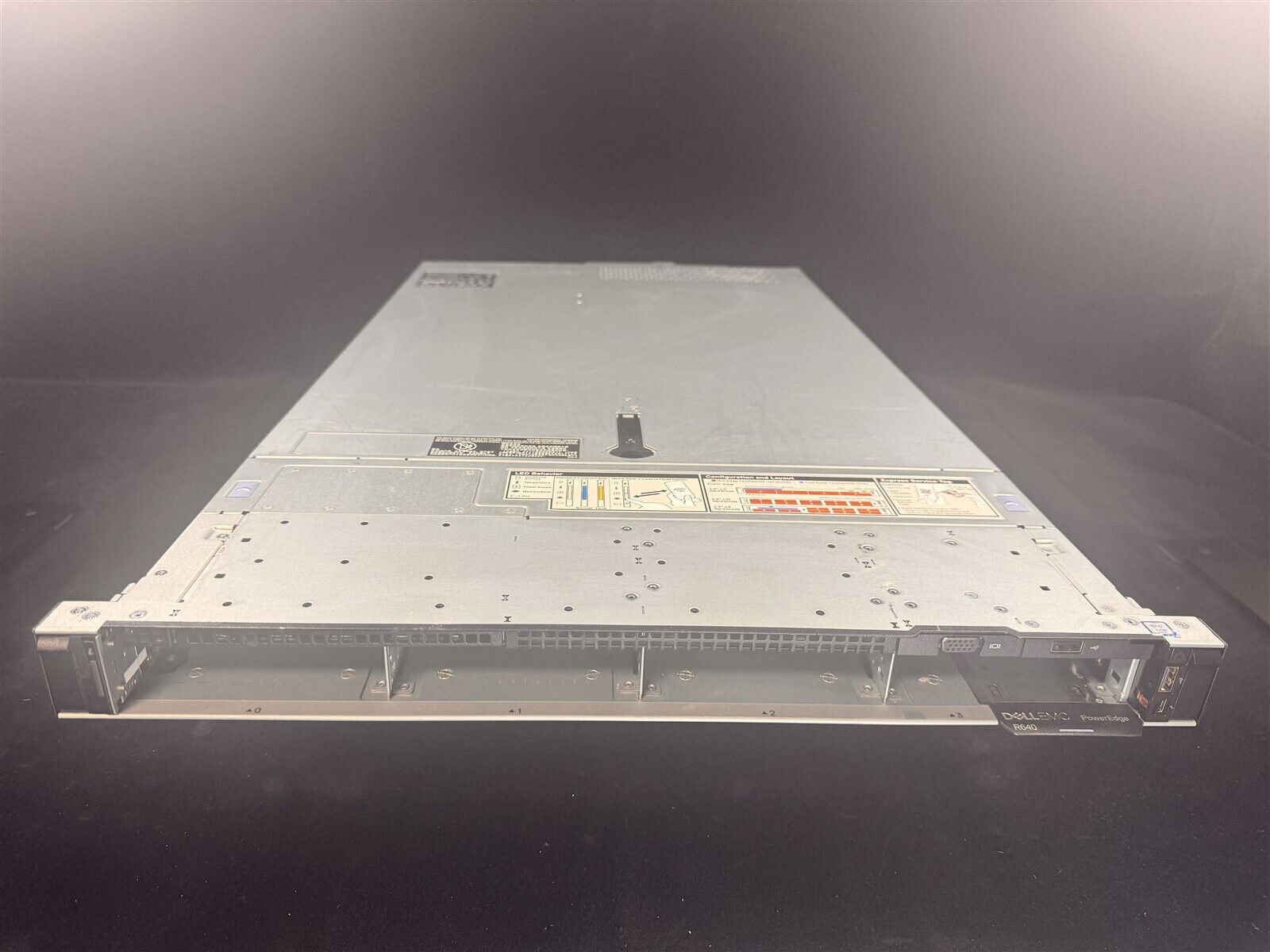 DELL POWEREDGE R640 4LFF BAREBONE CHASSIS CTO 2x HS 2x PSU NO RAIL