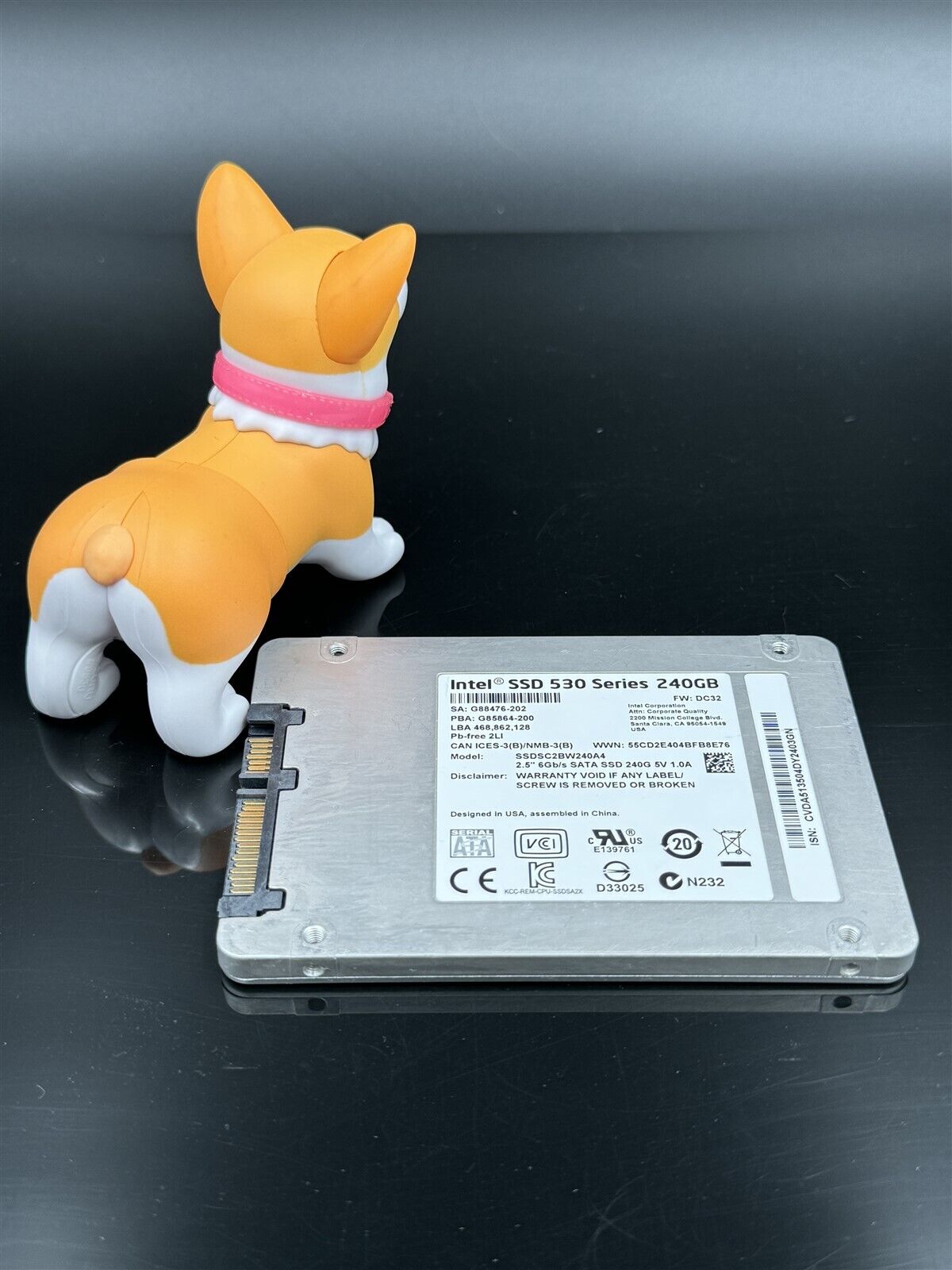 SSDSC2BW240A4 INTEL SSD 530 SERIES 2.5" 240GB 6GB/S SATA SOLID STATE DRIVE