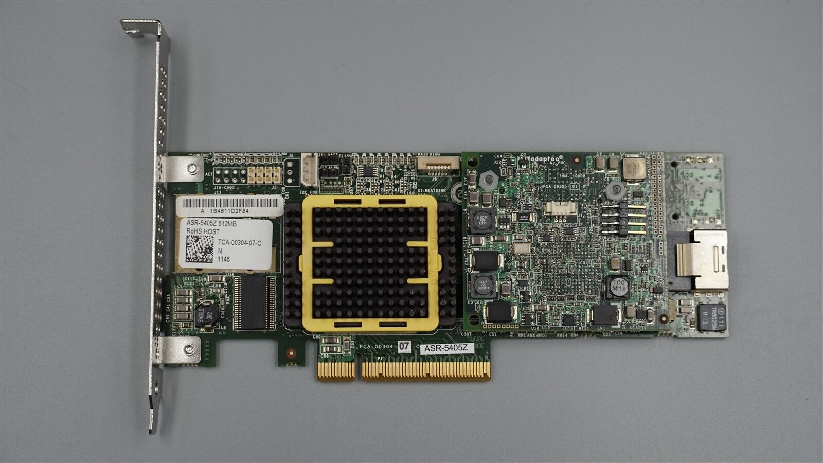 ASR-5405Z ADAPTEC PCI-E SAS/SATA RAID CONTROLLER 2266800-R W/ HIGH BRACKET