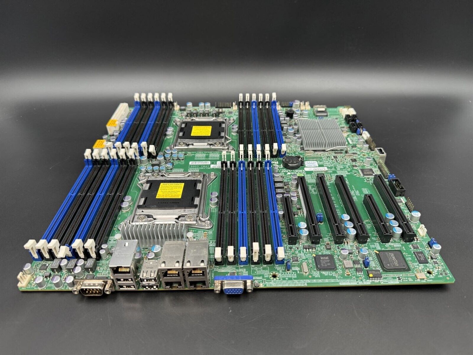 X9DRI-LN4F+ SUPERMICRO INTEL DUAL SOKCET LGA 2011 DDR3 SERVER MOTHERBOARD X79