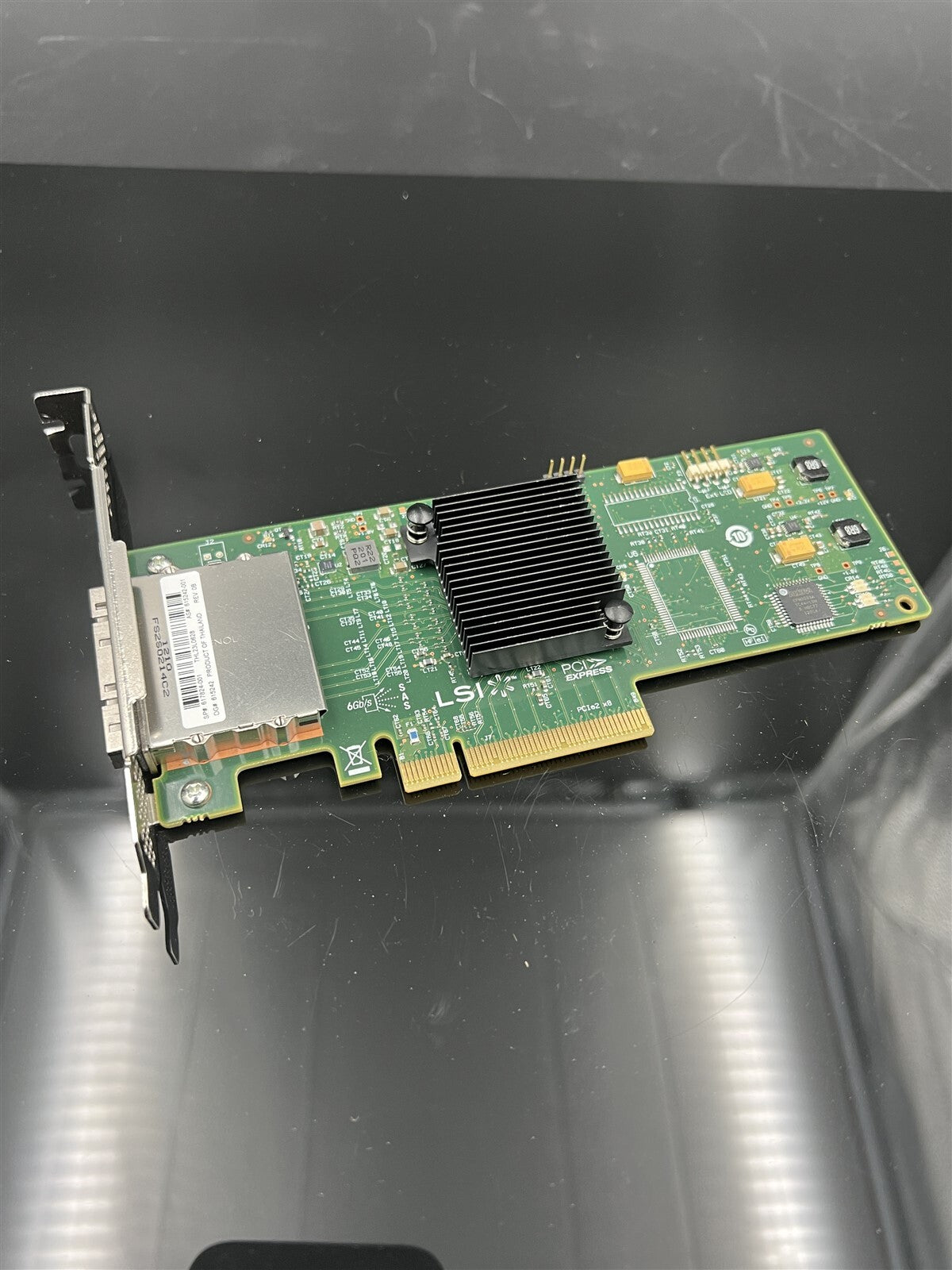 SUN ORACLE 615242-001 617824-001 SAS9200-8E 2-PORT PCI-E SAS SATA RAID ADAPTER