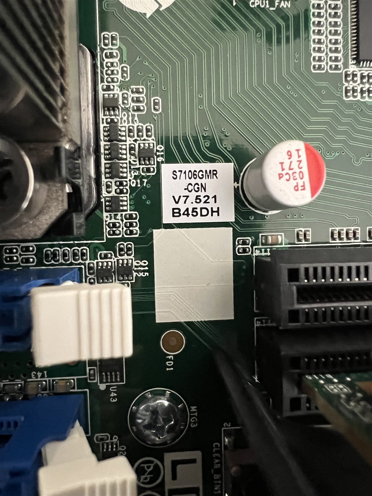 TYAN GT62D-B7106 1U SERVER 2x 16 CORE GOLD 6130 2.1GHz 256GB RAM 1x 128GB M.2