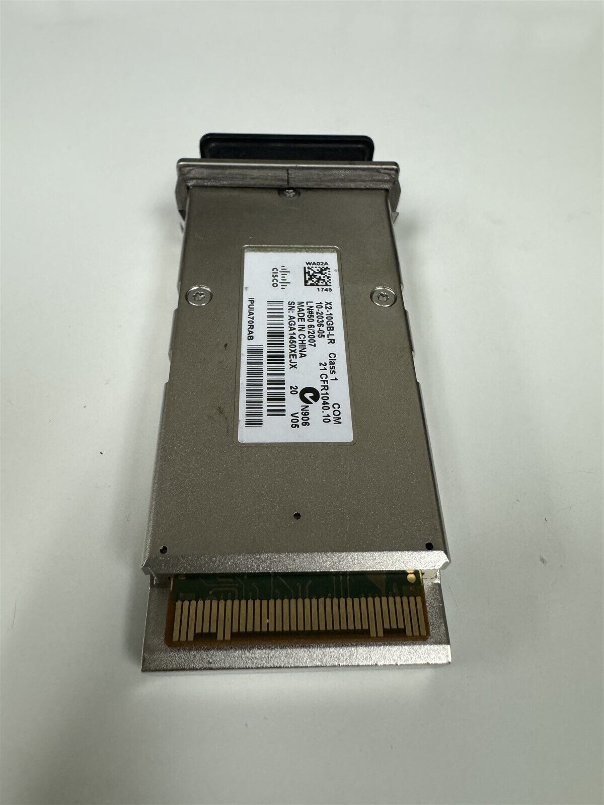 X2-10GB-LR GENUINE CISCO 10GB BASE-LR LONG HAUL X2 TRANSCEIVER MODULE 10-2036-05