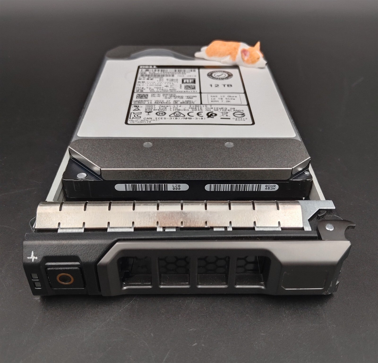 9HXK6 09HXK6 HUH721212AL5200 DELL 12TB 7.2K 12G 512E SAS 3.5" ENT HDD R730 