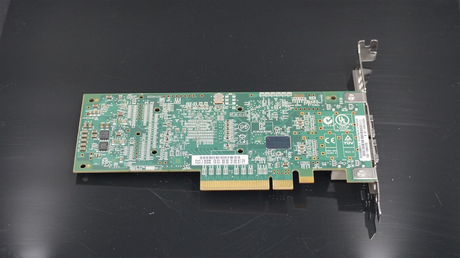 IBM 42D0512 QLE2562-IBMX DUAL PORT 8GB FIBRE CHANNEL PCI-E HBA ADAPTER