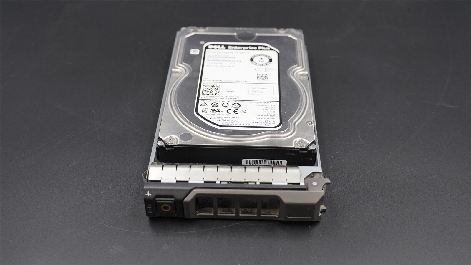 0V9M9K ST4000NM0025 DELL 4TB 7200RPM LFF 3.5" SAS 12GB/S HARD DRIVE W/ TRAY
