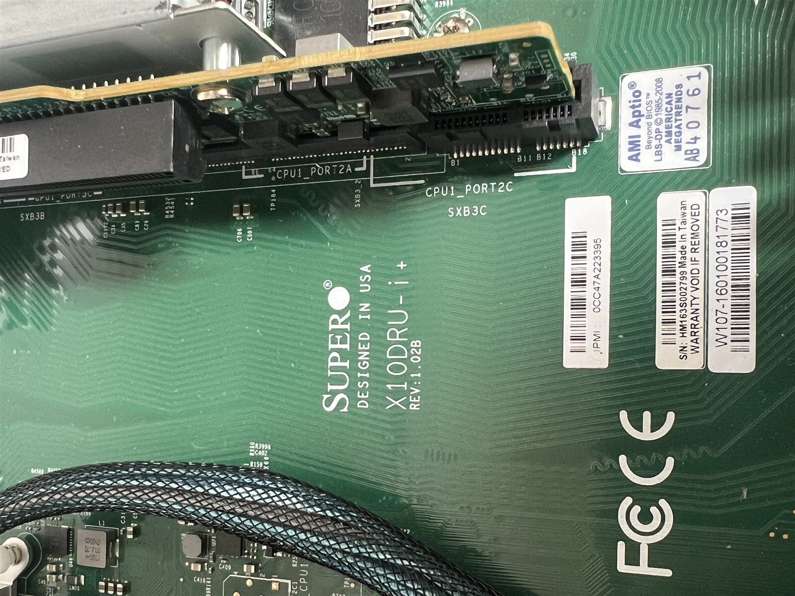 CSE-819U SUPERMICRO 6018U 1U X10DRU-I 4LFF 2x 14C E5-2680V4 2.4GHz 32GB RAM