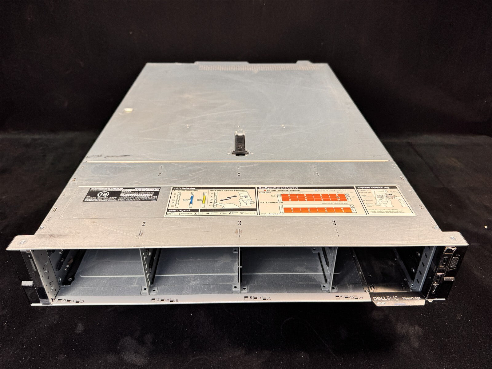DELL POWEREDGE R540 12LFF SERVER 1x 10C SILVER 4210R 2.4GHz 32GB RAM 2x240GB SSD