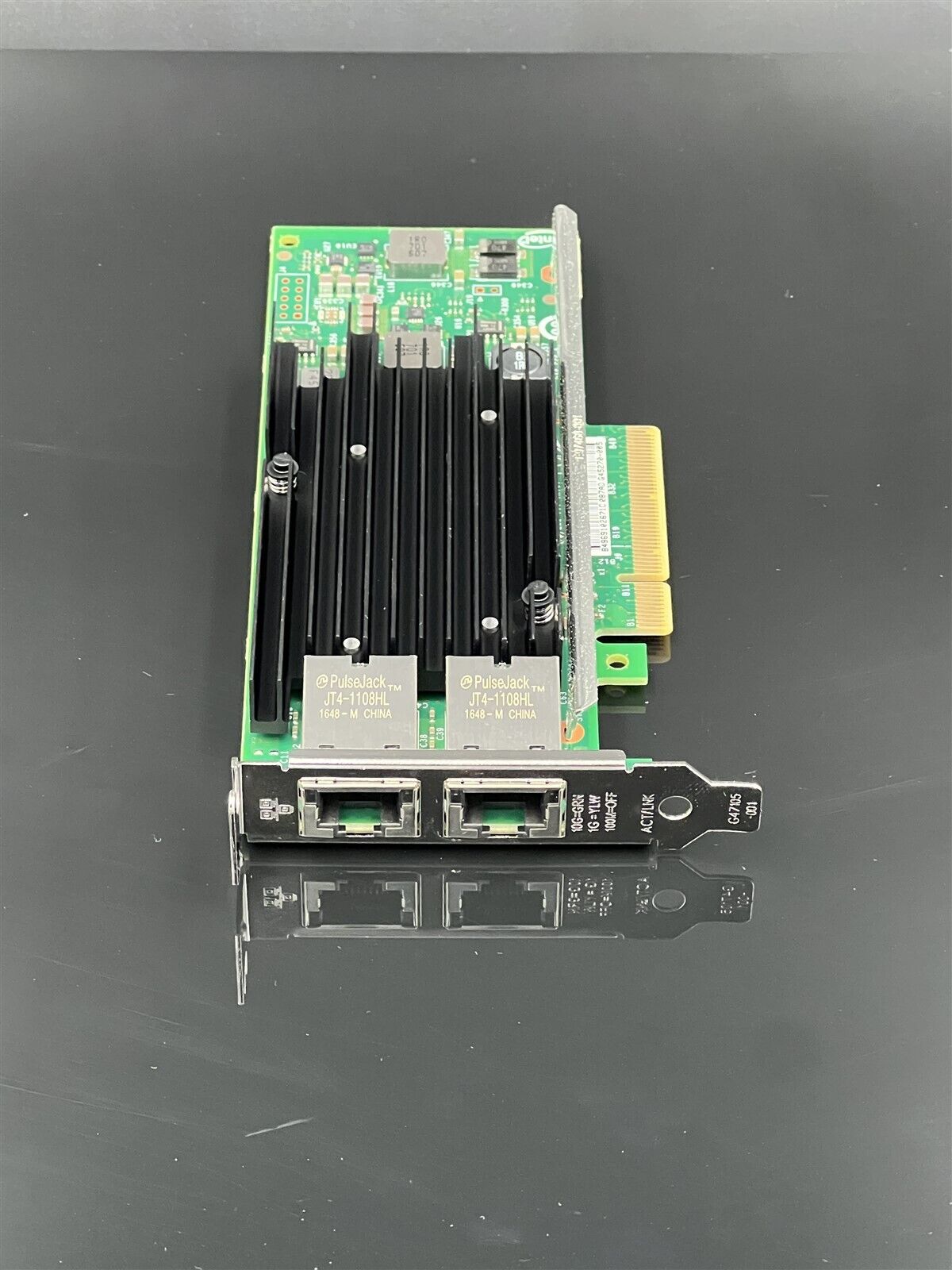 X540T2BLK INTEL DUAL PORTS RJ45 CONVERGED SERVER NETWORK ADAPTER X540-T2