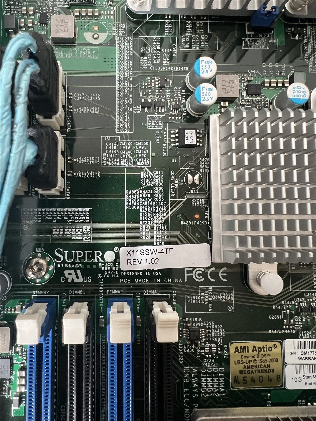 SYS-5019S-W4TR SUPERMICRO 1U SERVER X11SSW-4TF LGA1151 W/HS