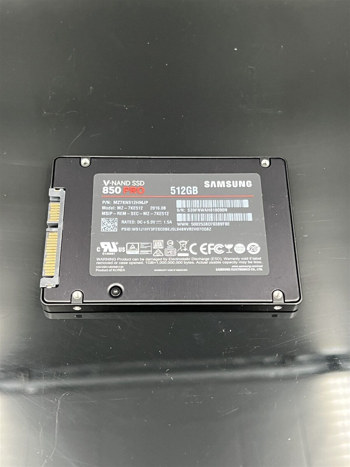 MZ7KN512HMJP SAMSUNG 850 PRO 512GB SATA 2.5" SSD MZ-7KE512