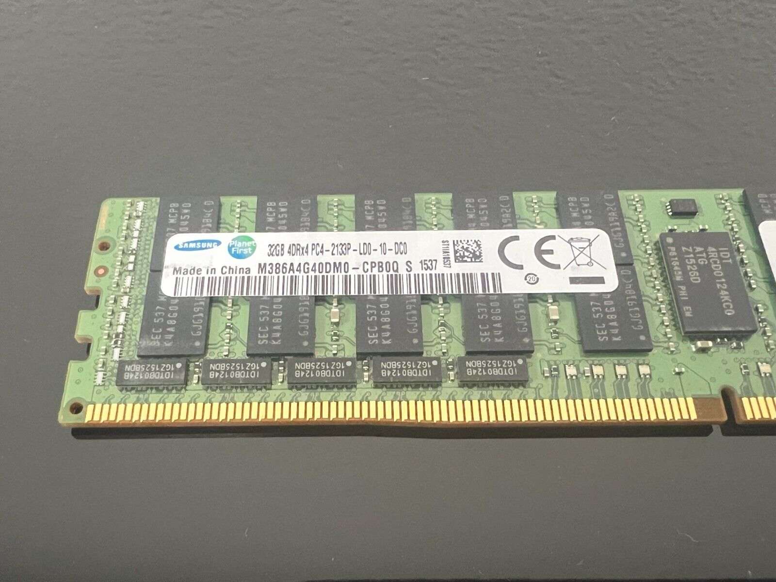 M386A4G40DM0-CPB SAMSUNG PC4-2133 17000 32GB DDR4 4Rx4 SERVER MEMORY