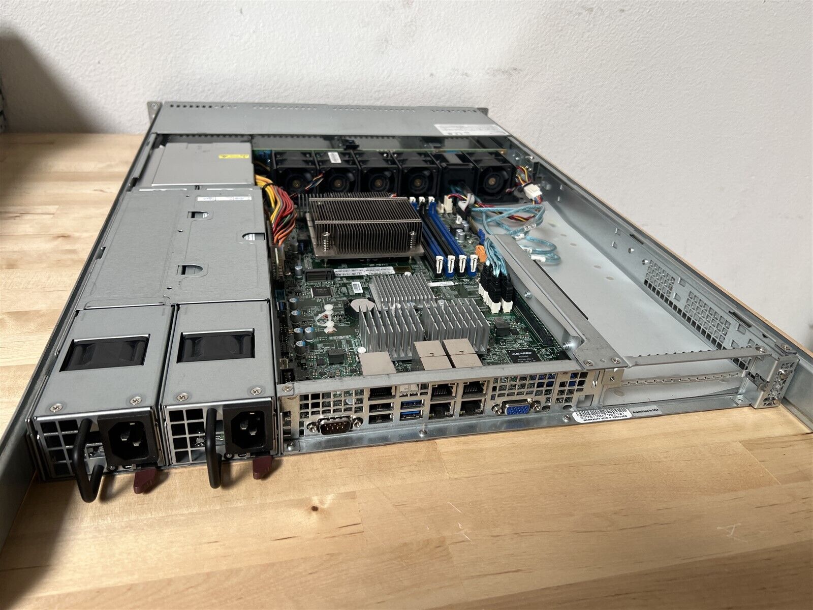 SYS-5019S-W4TR SUPERMICRO 1U SERVER X11SSW-4TF LGA1151 W/HS