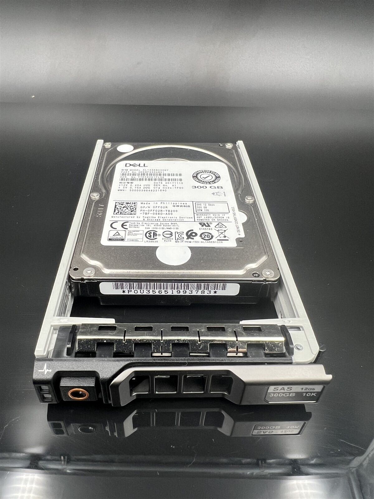 FF02R AL14SEB030NY DELL 300GB 10K 12Gb/S 2.5" SAS